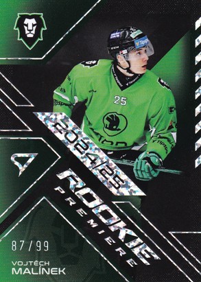 MALÍNEK Vojtěch SPORTZOO 2024/2025 Rookie Premiere RP-25 Limited /99