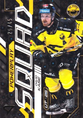 KAŠE David SPORTZOO 2024/2025 PowerPlay Squad PS-24 Golden Fireworks /45