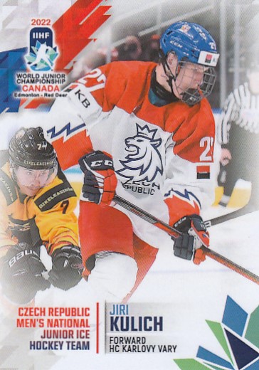 KULICH Jiří BYcards 2022 IIHF/WJC/2022-118