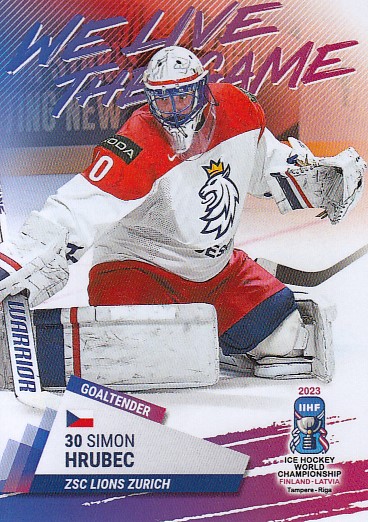 HRUBEC Šimon BYcards 2023 WCH č. 181