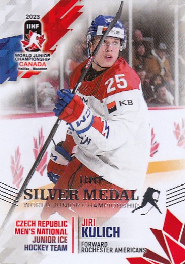 KULICH Jiří BYcards 2023 WJCH č. 41 Silver Medal