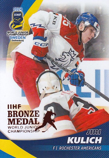KULICH Jiří BYcards 2024 WJCH č. 71 Bronze Medal