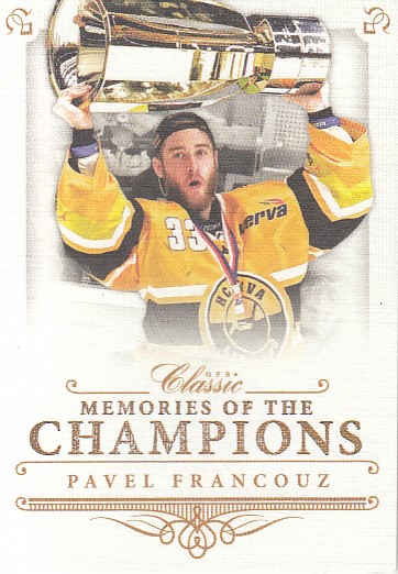 FRANCOUZ Pavel Memories of the Champions MOC-01 PROMO CANVAS