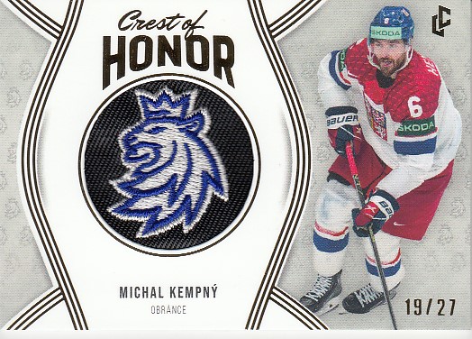 KEMPNÝ Michal LC Season Collection 2024/2025 Crest of Honor COH-03 Gold /27