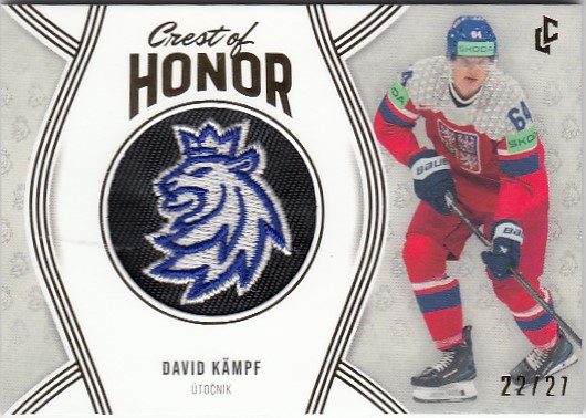 KÄMPF David LC Season Collection 2024/2025 Crest of Honor COH-19 Gold /27