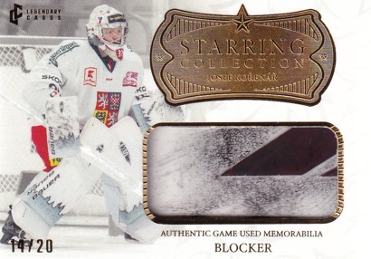 KOŘENÁŘ Josef LC Season Collection 2024/2025 Starring Collection SC-JK Blocker Gold /20