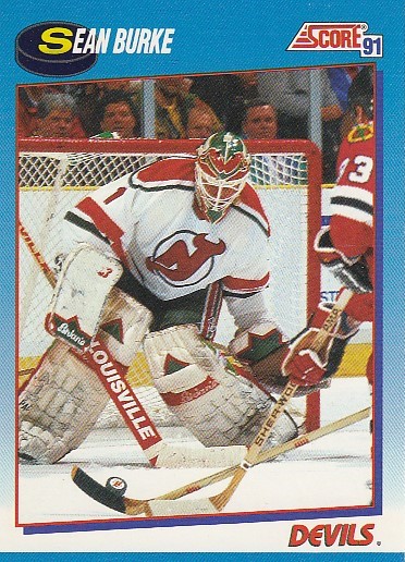 BURKE Sean Score 1991/1992 č. 465 CAN