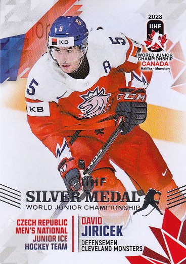JIŘÍČEK David BYcards 2023 WJCH č. 27 Silver Medal