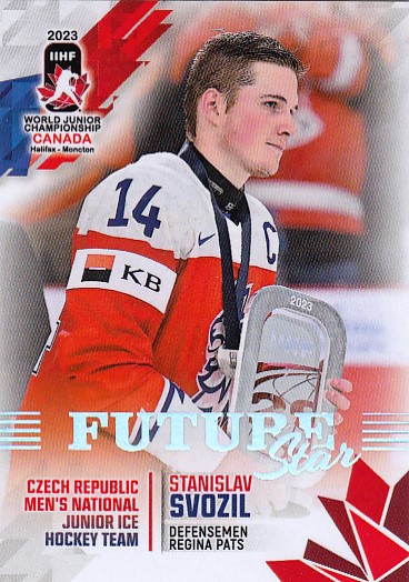 SVOZIL Stanislav BYcards 2023 WJCH Future Star FS8