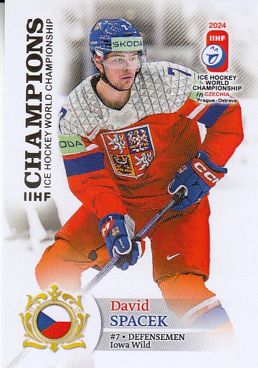 ŠPAČEK David BYcards 2024 WCH č. 6 Champions