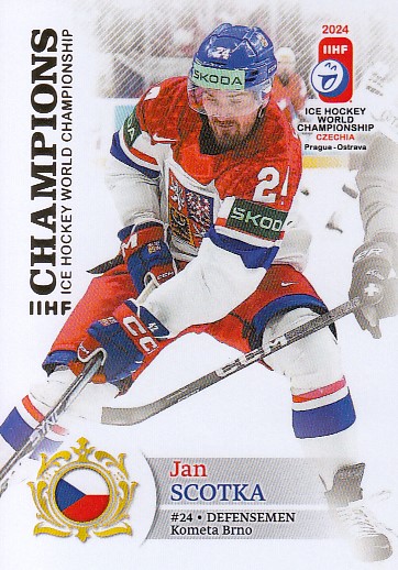 ŠČOTKA Jan BYcards 2024 WCH č. 7 Champions