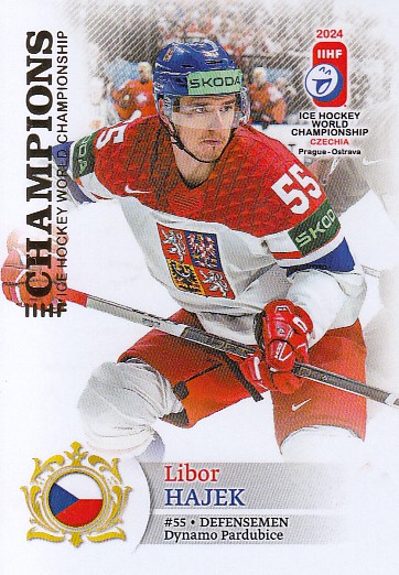 HÁJEK Libor BYcards 2024 WCH č. 10 Champions
