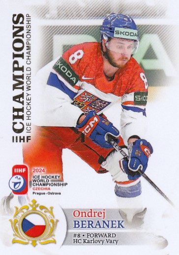 BERÁNEK Ondřej BYcards 2024 WCH č. 12 Champions