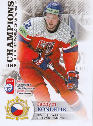 KONDELÍK Jáchym BYcards 2024 WCH č. 16 Champions