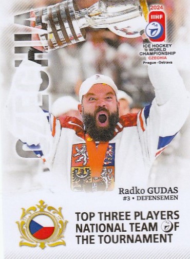 GUDAS Radko BYcards 2024 WCH č. 28 Top Three Players