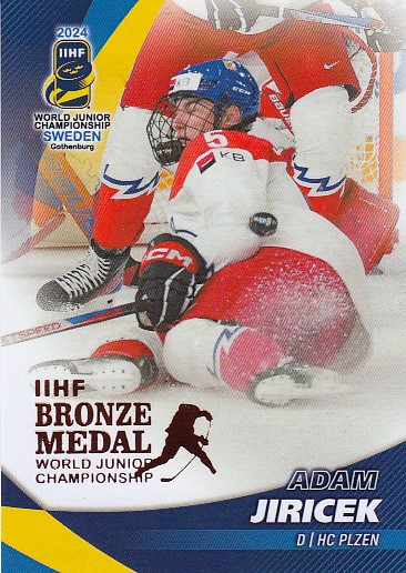 JIŘÍČEK Adam BYcards 2024 WJCH č. 53 Bronze Medal
