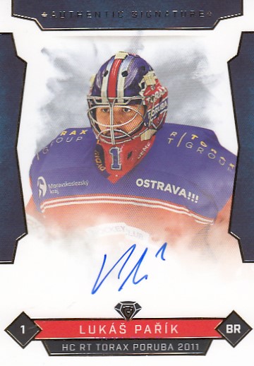 PAŘÍK Lukáš GOAL cards 2025/2026 Authentic Signature POR-1 /25