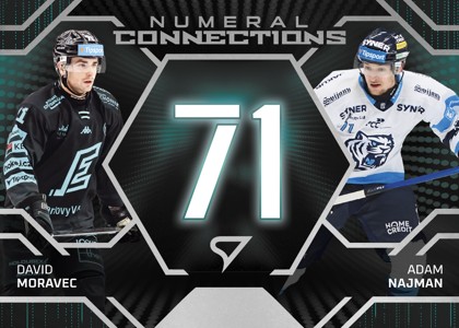 MORAVEC David NAJMAN Adam SPORTZOO 2025/2026 Numeral Connections NC-15