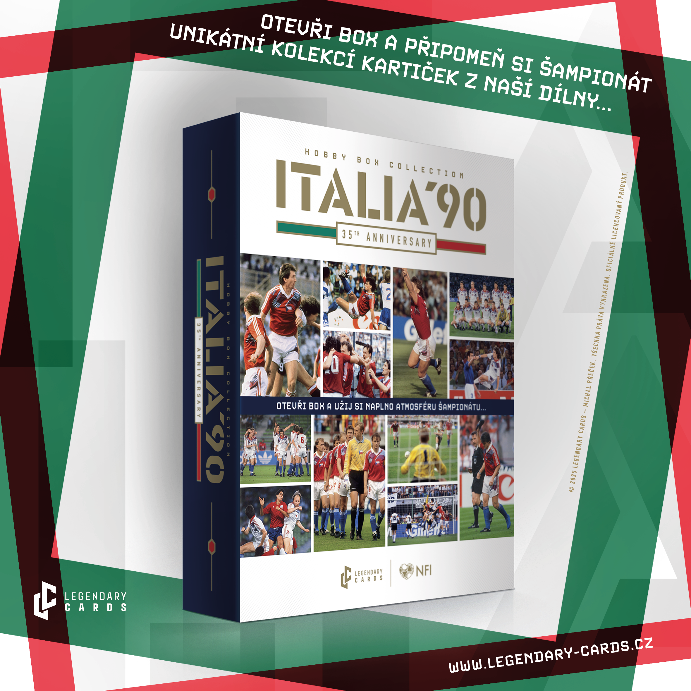 Box Hobby LC ITALIA ´90 35th Anniversary