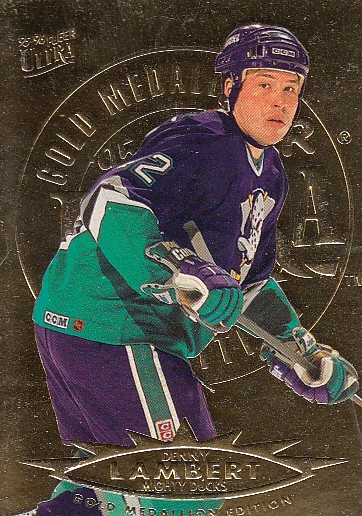 LAMBERT Denny Fleer Ultra 1995/1996 č. 4 Gold Medallion