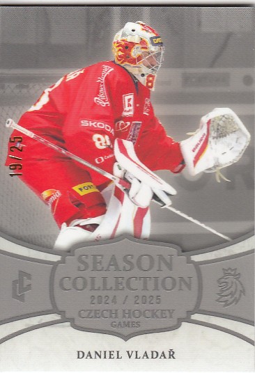 VLADAŘ Daniel LC Season Collection 2024/2025 Czech Hockey Games CHG-31 Platinum /25