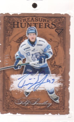 SANDBERG Filip SPORTZOO 2025/2026 Treasure Hunters THS-FS Copper Autograph /35