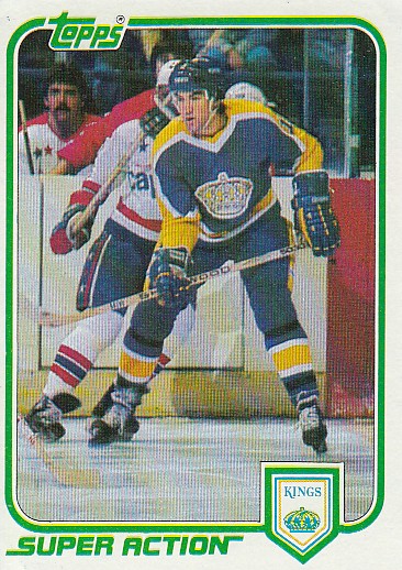 TAYLOR Dave Topps 1981/1982 č. 132 West Super Action V*