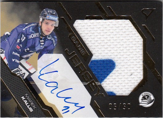 KALUS Marek SPORTZOO 2025/2026 Game Jersey GJ-MK /85 Gold Autograph /30
