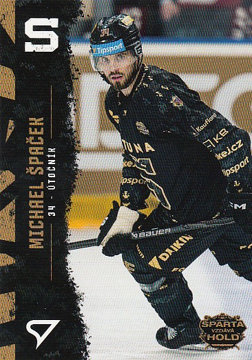 ŠPAČEK Michael SPORTZOO 2025/2026 Sparta vzdává hold č. 21