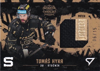 HYKA Tomáš SPORTZOO 2025/2026 Sparta vzdává hold Patch P-TH /15