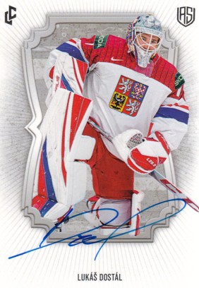 DOSTÁL Lukáš LC Season Collection 2024/2025 Netguards 23/24 Update Signature NG-12 Platinum /12