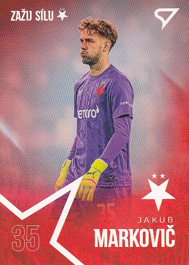 MARKOVIČ Jakub SZ Club Edition 2025/2026 Slavia Praha č. 2