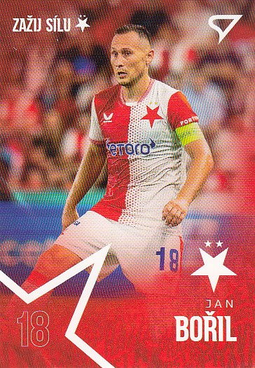 BOŘIL Jan SZ Club Edition 2025/2026 Slavia Praha č. 4