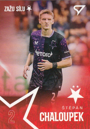 CHALOUPEK Štěpán SZ Club Edition 2025/2026 Slavia Praha č. 8