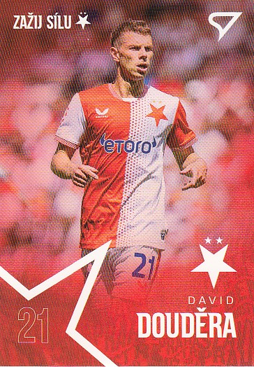 DOUDĚRA David SZ Club Edition 2025/2026 Slavia Praha č. 15