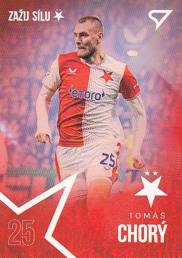 CHORÝ Tomáš SZ Club Edition 2025/2026 Slavia Praha č. 23
