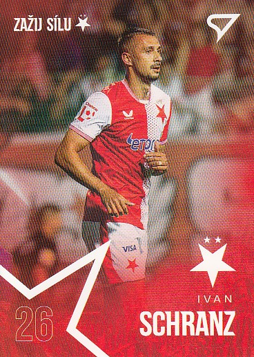 SCHRANZ Ivan SZ Club Edition 2025/2026 Slavia Praha č. 27