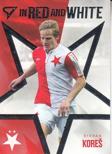 KOREŠ Štěpán SZ Club Edition 2025/2026 Slavia Praha Red and White RW-11