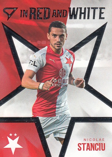 STANCIU Nicolae SZ Club Edition 2025/2026 Slavia Praha Red and White RW-23