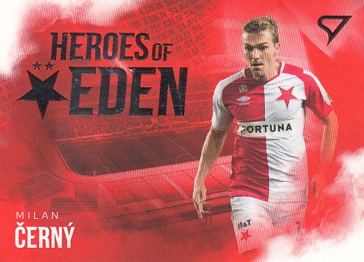 ČERNÝ Milan SZ Club Edition 2025/2026 Slavia Praha Heroes of Eden HE-02