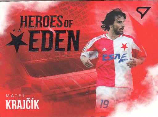 KRAJČÍK Matej SZ Club Edition 2025/2026 Slavia Praha Heroes of Eden HE-10