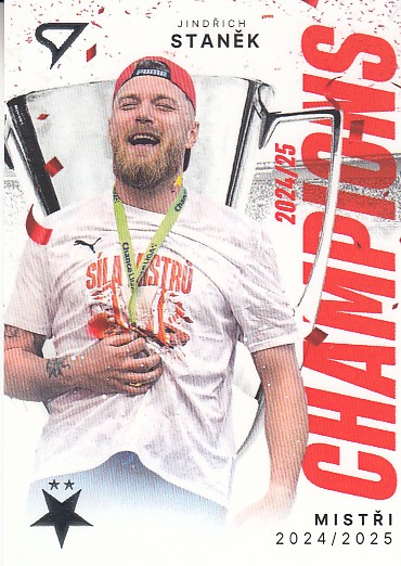 STANĚK Jindřich SZ Club Edition 2025/2026 Slavia Praha Champions CH-04