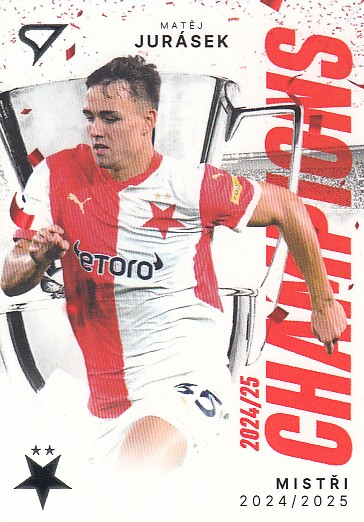 JURÁSEK Matěj SZ Club Edition 2025/2026 Slavia Praha Champions CH-20