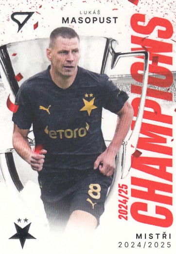 MASOPUST Lukáš SZ Club Edition 2025/2026 Slavia Praha Champions CH-22