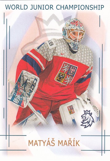 MAŘÍK Matyáš Real Cards 2025/2026 WJCH U20-14