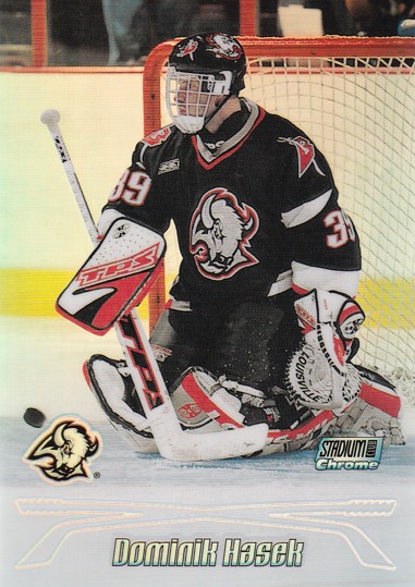 HAŠEK Dominik Stadium Club 1999/2000 Chrome Oversized č. 5 Refractor