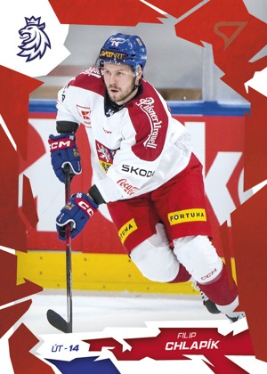 CHLAPÍK Filip SportZoo Hokejové Česko 2026 č. 31 Scarlet Red