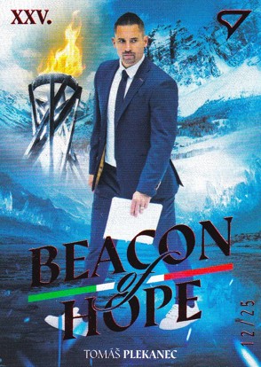 PLEKANEC Tomáš SportZoo Hokejové Česko 2026 Beacon Of Hope BH-02 Fire Red /25