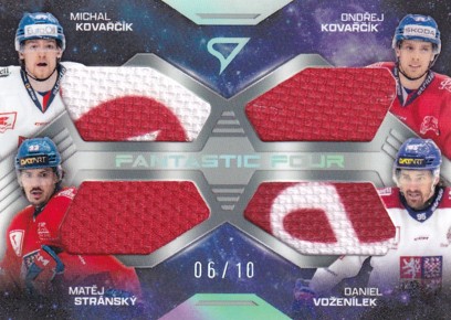 KOVAŘČÍK Michal Ondřej STRÁNSKÝ VOŽENÍLEK SportZoo Hokejové Česko 2026 Fantastic Four /10