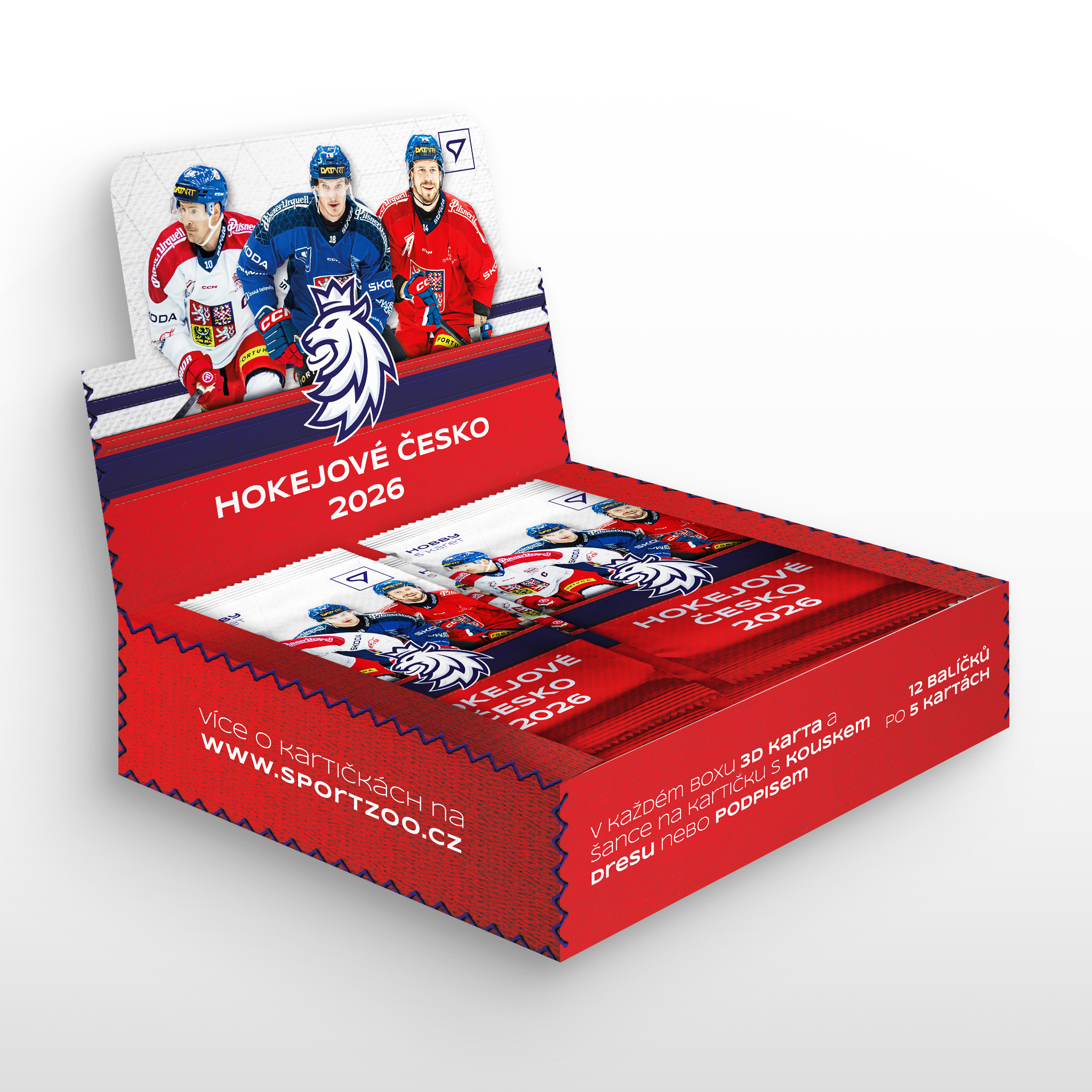 BOX SportZOO Hokejové Česko 2026 Hobby
